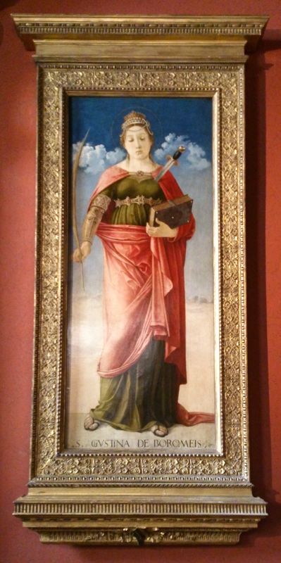 Milano - Bagatti Valsecchi - Santa Giustina di Giovanni Bellini